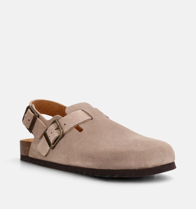 Scholl Olivier Nu-pieds en Beige pour hommes (369899)