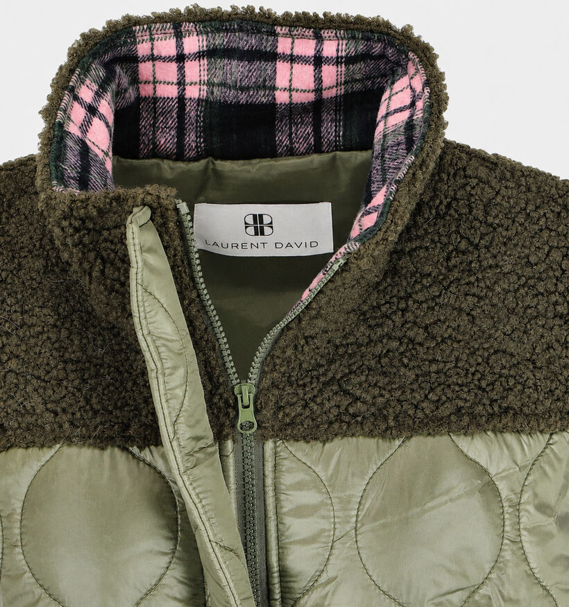 Laurent David Kakigroene Bodywarmer voor dames (382015)
