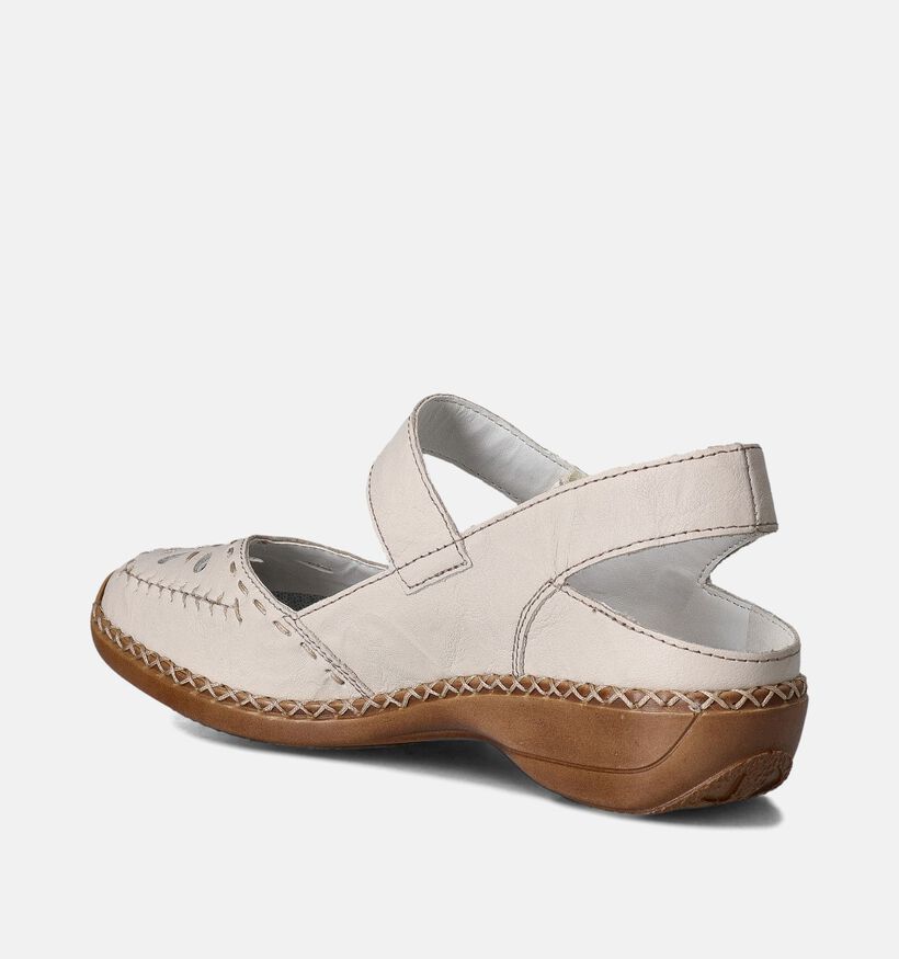 Rieker Beige Instappers voor dames (354977)