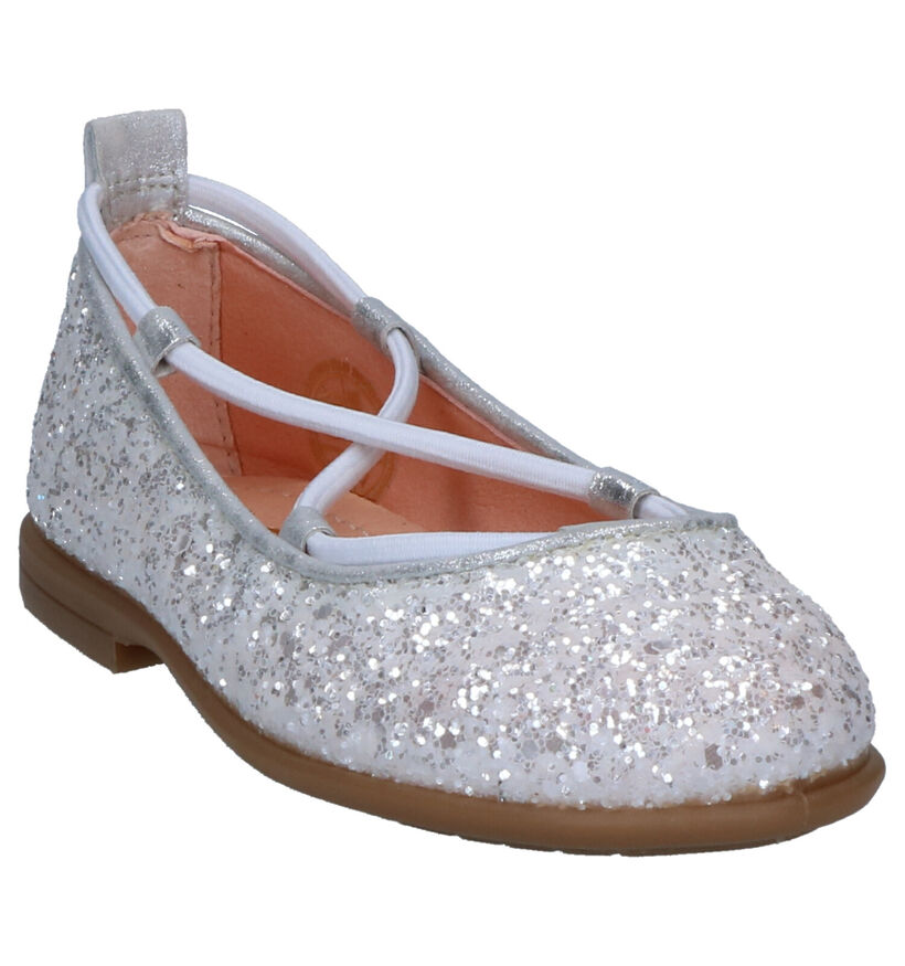 Unisa Seimy Roze Ballerina's in stof (288832)