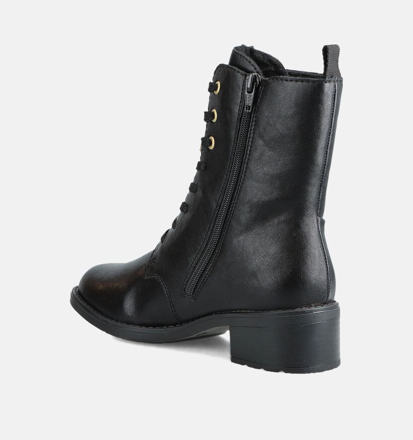 Rieker Boots à lacets en Noir pour femmes (363526) - pour semelles orthopédiques