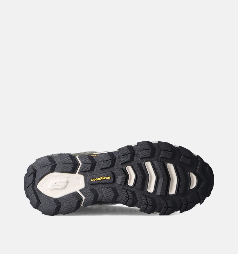 Skechers Max Protect Fast Track Zwarte/Taupe Wandelschoenen voor heren (366499)