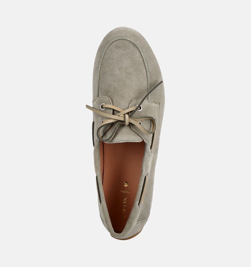 Geox Addisse Sage Groene Bootschoenen voor dames (387187) - geschikt voor steunzolen