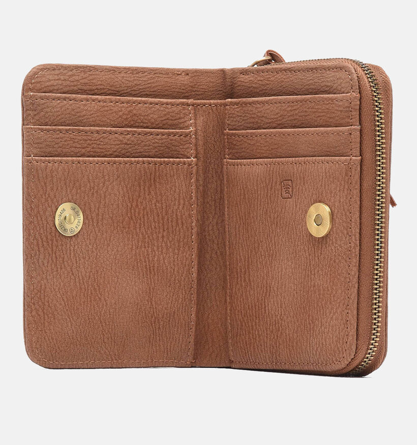 Woomen Acacia Zwarte Ritsportemonnee voor dames (330821)