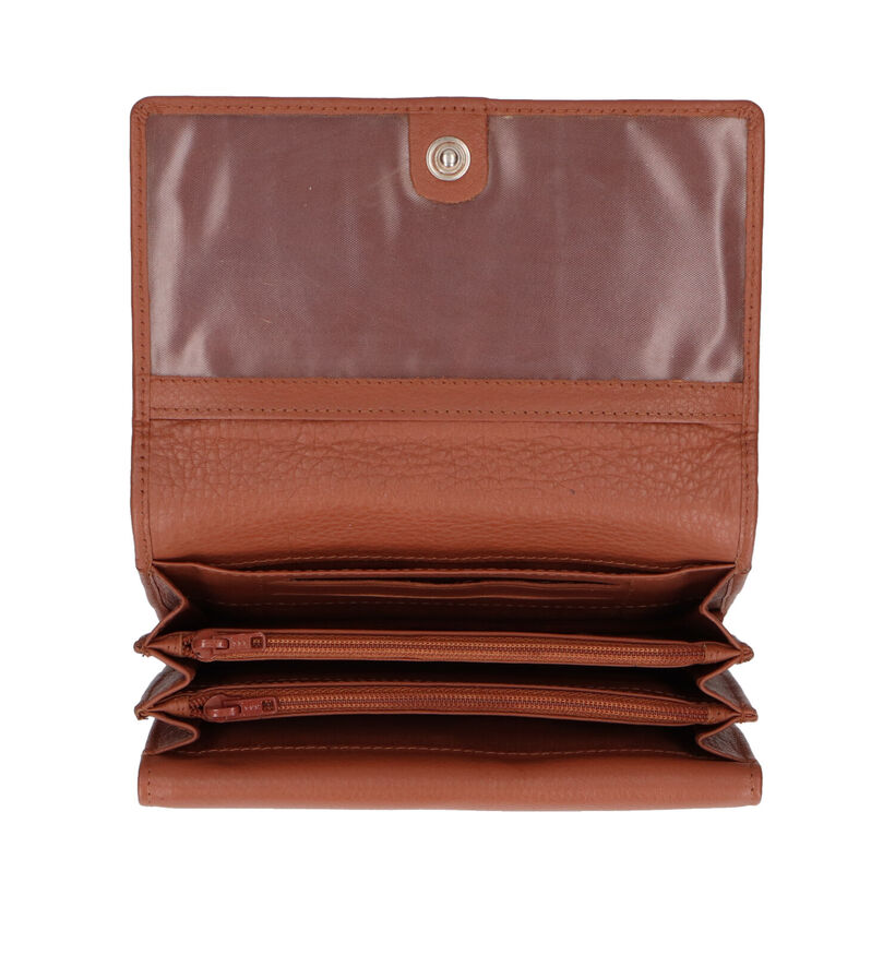 Euro-Leather Portefeuille en Noir en cuir (310399)