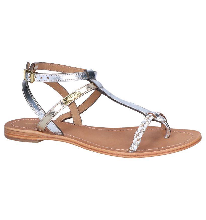 Goud/Zilveren Sandalen Les Tropeziennes Hilatres in leer (244384)