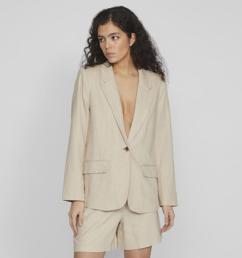 Vila Jolanda Beige Blazer voor dames (351746)