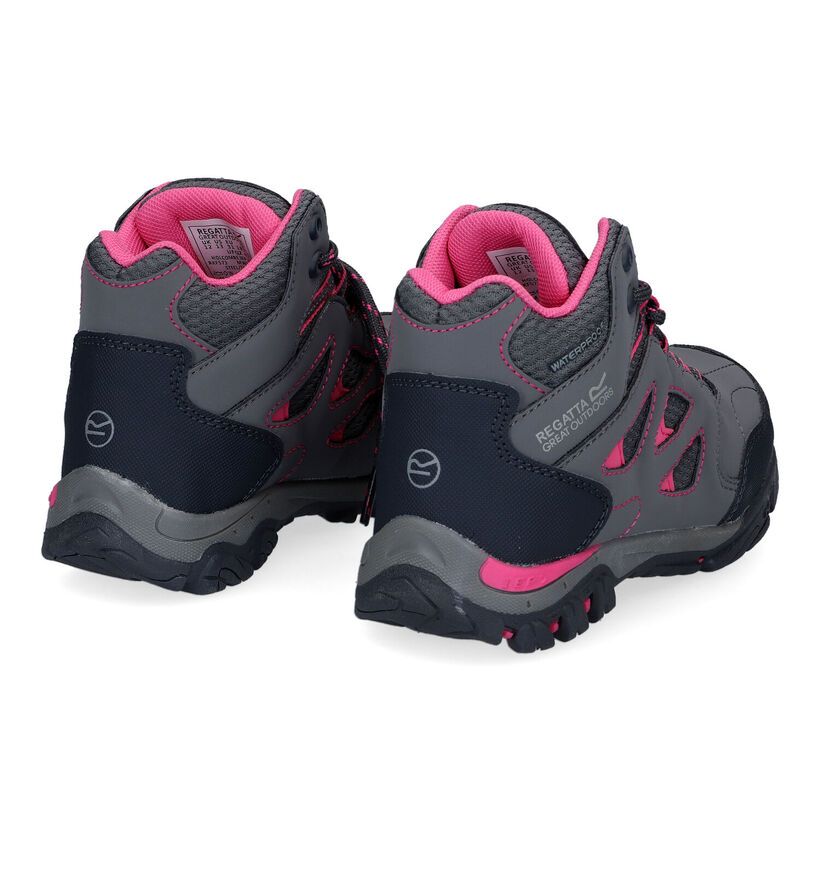 Regatta Holcombe Chaussures de randonnée en Gris pour filles (313313) - pour semelles orthopédiques