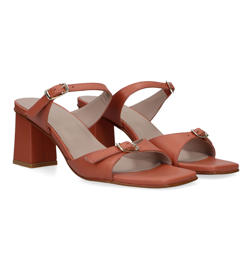 March23 Marcelle Mules en Cognac pour femmes (321713)