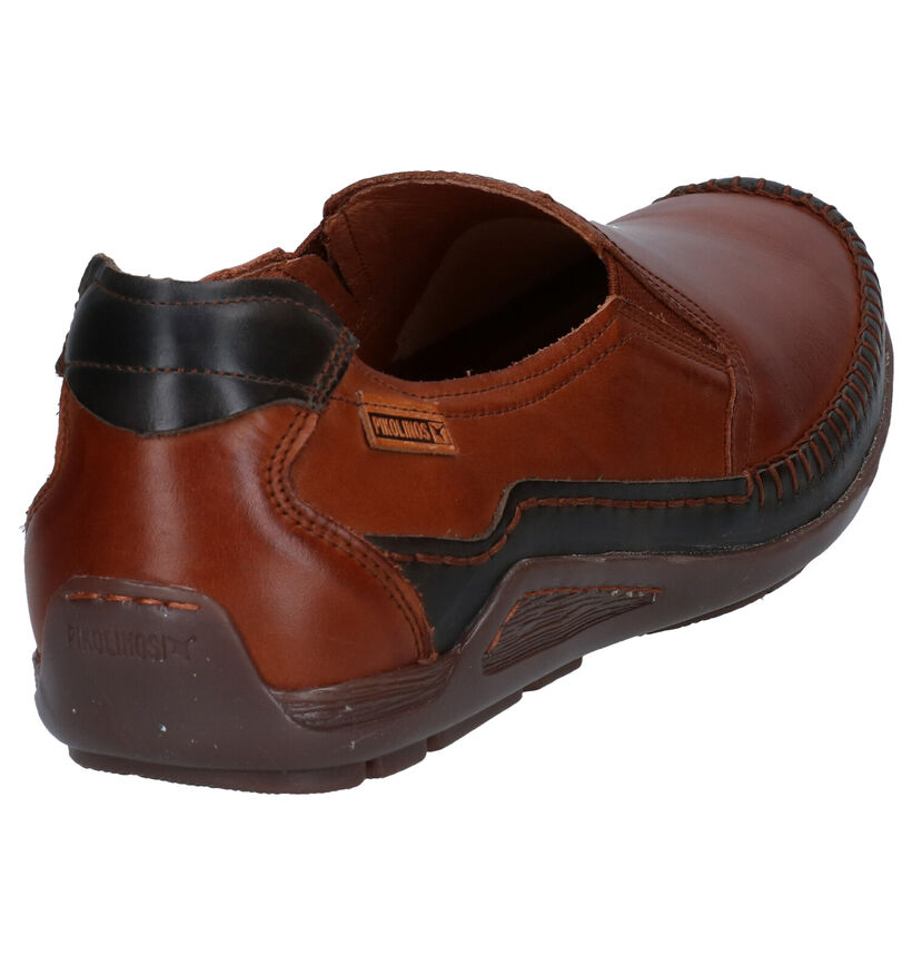 Pikolinos Azores Chaussures sans lacets en Cognac en cuir (289152)