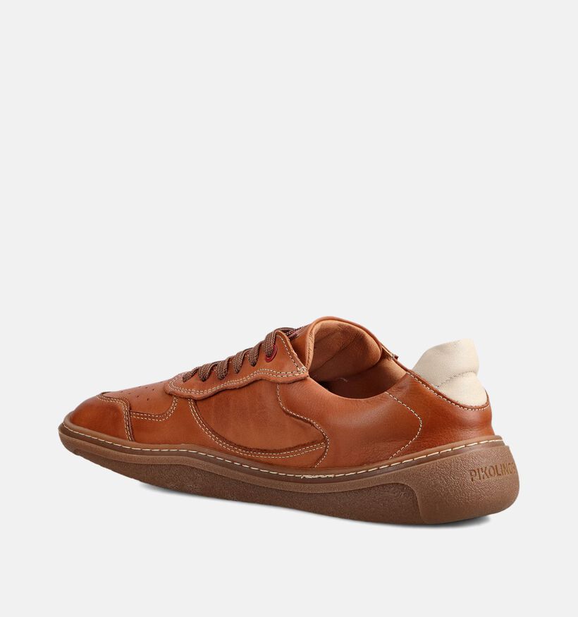 Pikolinos Aranjuez Cognac Veterschoenen voor heren (373348) - geschikt voor steunzolen