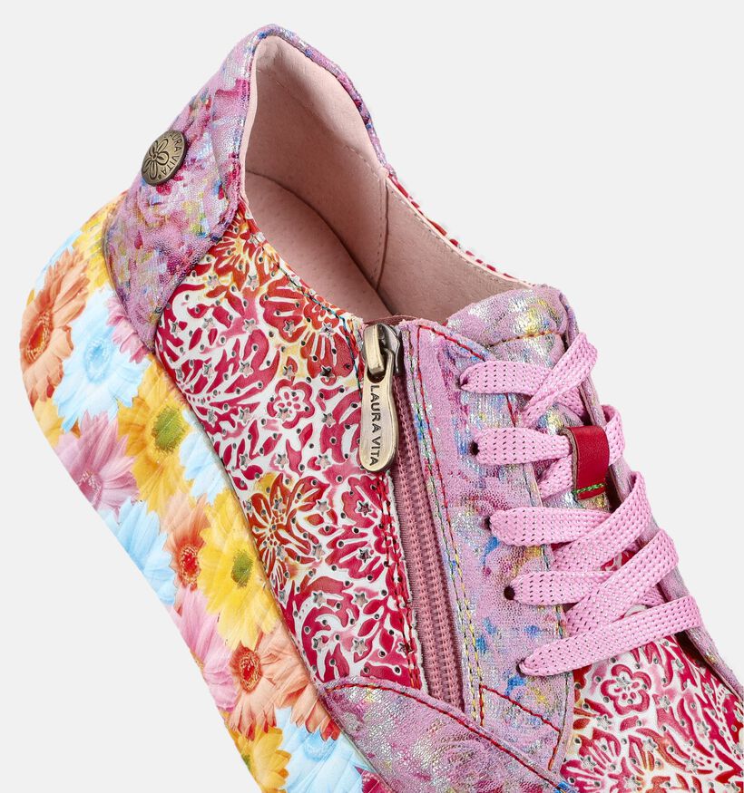 Laura Vita Nikito Roze Casual Sneakers voor dames (373204) - geschikt voor steunzolen