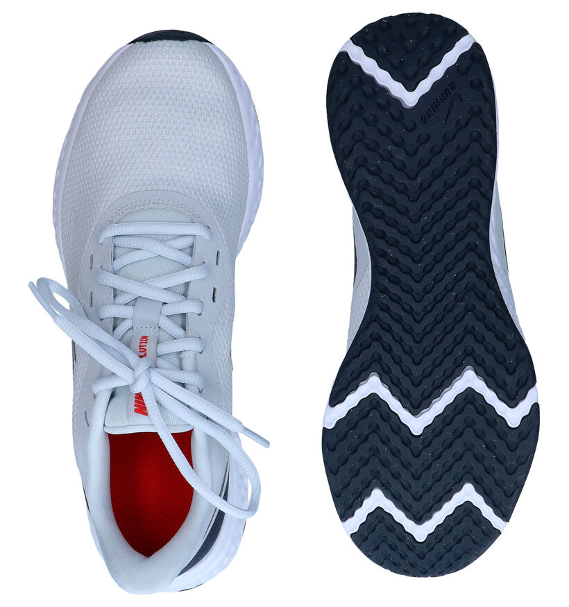 Nike Revolution 5 Grijze Sneakers in kunststof (290988)