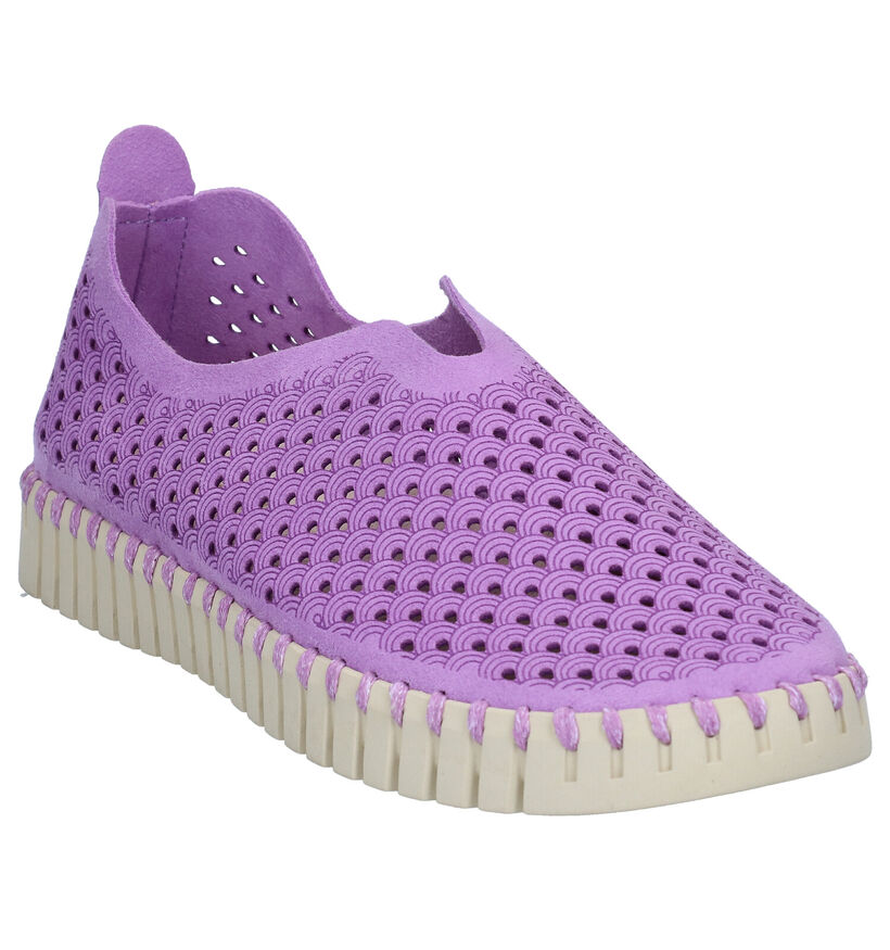 Ilse Jacobsen Tulip Groene Instappers voor dames (340290) - geschikt voor steunzolen