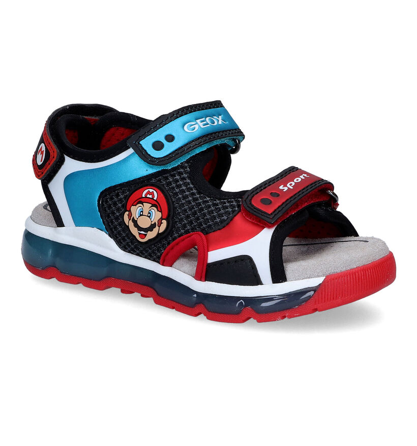 Geox Android Blauwe Sandalen met Lichtjes voor jongens (305022)