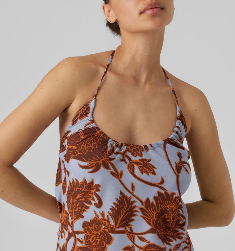 Vero Moda Fatal Robe maxi en Brun pour femmes (327233)
