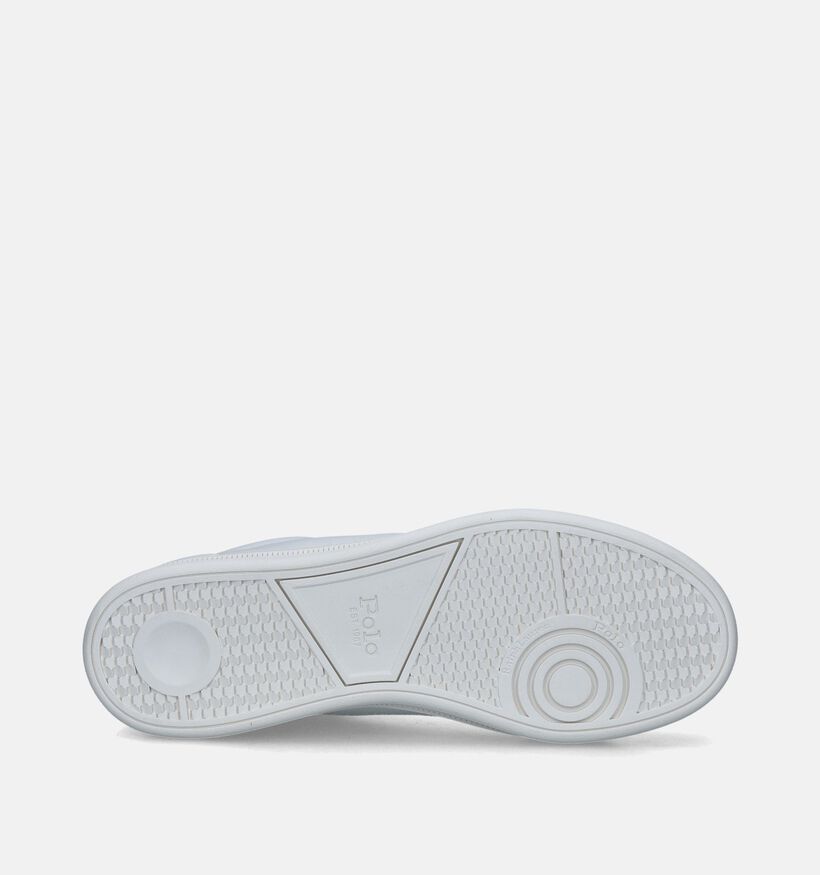 Polo Ralph Lauren Heritage Court Chaussures à lacets en Blanc pour hommes (344924)