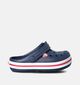 Crocs Crocband Nu-pieds en Bleu pour filles, gar&ccedil;ons (371011)