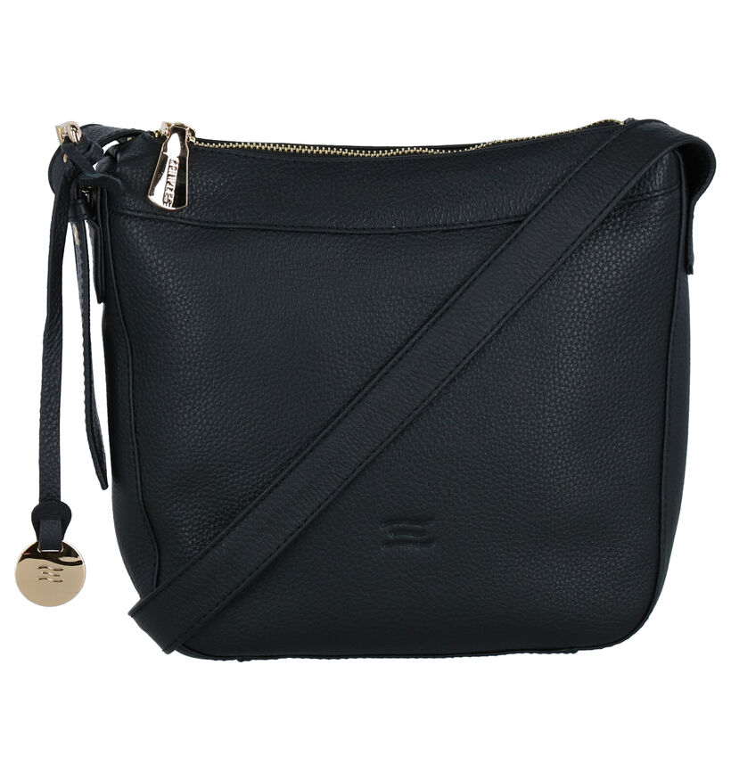 Crinkles Zwarte Crossbody Tas voor dames (324988)