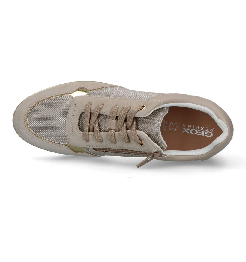 Geox Ilde Baskets en Taupe pour femmes (326647) - pour semelles orthopédiques