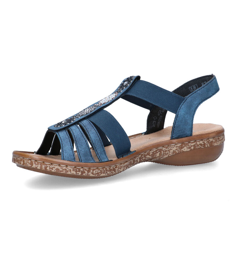 Rieker Blauwe Sandalen voor dames (323628)