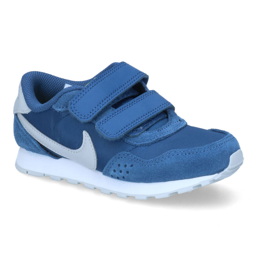 Nike MD Valiant PS Blauwe Sneakers in nubuck (308966)
