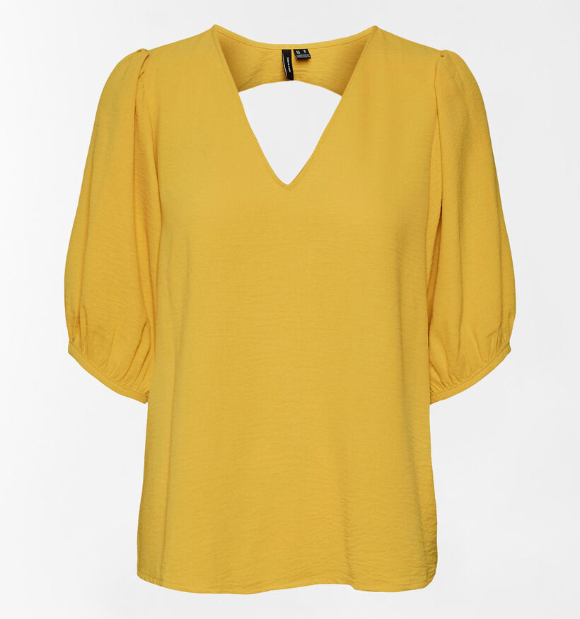 Vero Moda Jabia Blouse en Jaune pour femmes (318411)