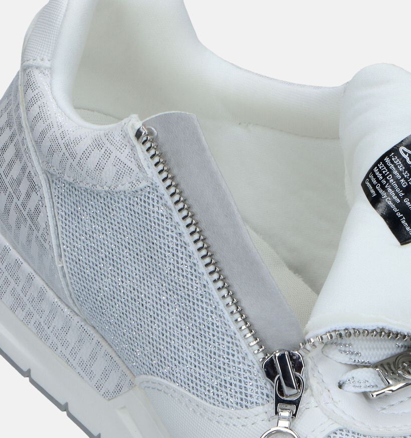 Tamaris Zwarte Sneakers met Rits voor dames (360669) - geschikt voor steunzolen