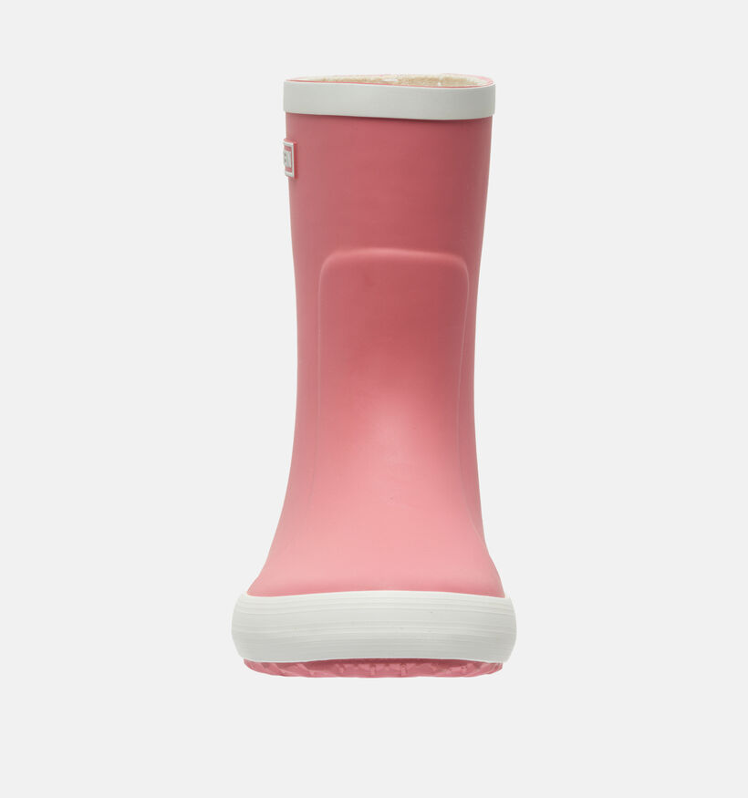 Bergstein Classic Bottes de pluie en Rose pour filles (373243) - pour semelles orthopédiques