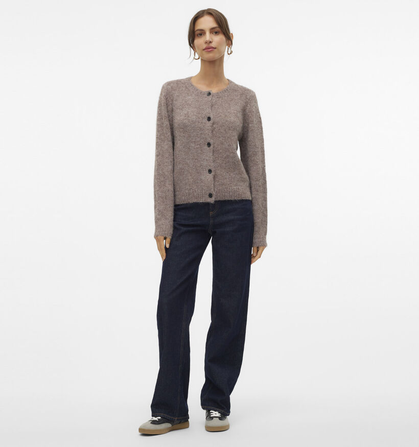Vero Moda Novah Taupe Cardigan voor dames (361247)