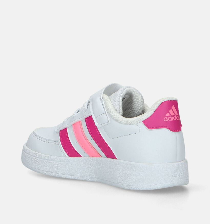 adidas Breaknet 2.0 EL Witte Sneakers voor meisjes (334687)