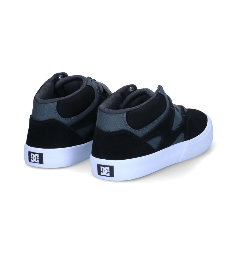 DC Shoes Kalis Vulc Mid Baskets en Noir pour hommes (303232) - pour semelles orthopédiques