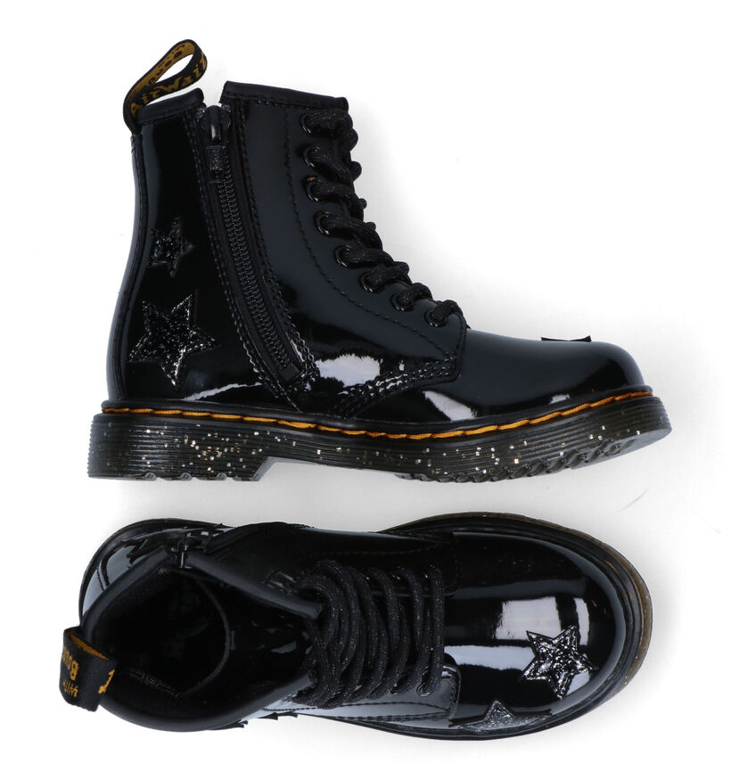 Dr. Martens 1460 Boots en Noir pour filles (343768)