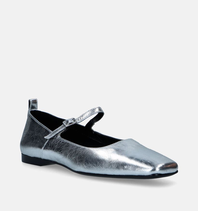 Vagabond Shoemakers Delia Zilveren Ballerina's voor dames (347483)