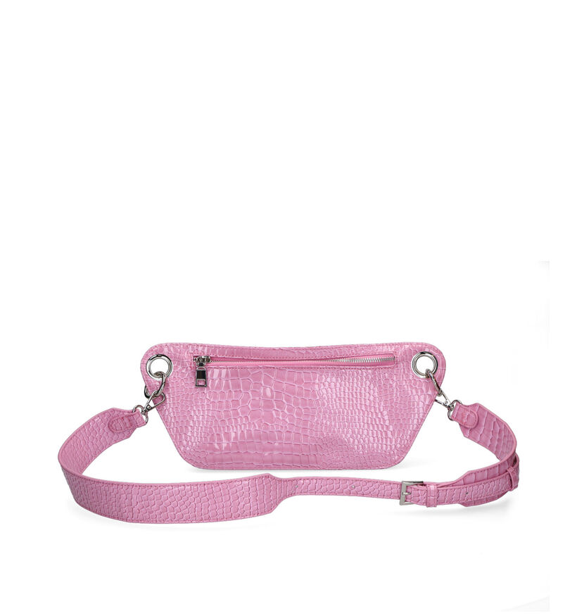 Hvisk Brillay Croco Vegan Sac port&eacute; crois&eacute; en Bleu en simili cuir (301350)