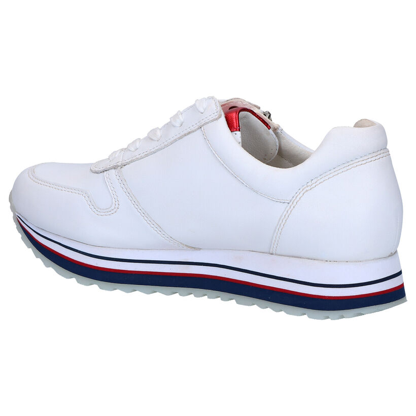 Gabor OptiFit Witte Sneakers in leer (271544)