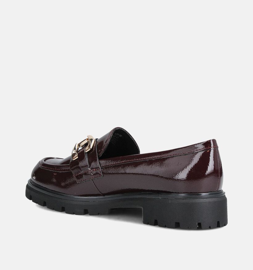 Marco Tozzi Loafers en Bordeaux pour femmes (361017)