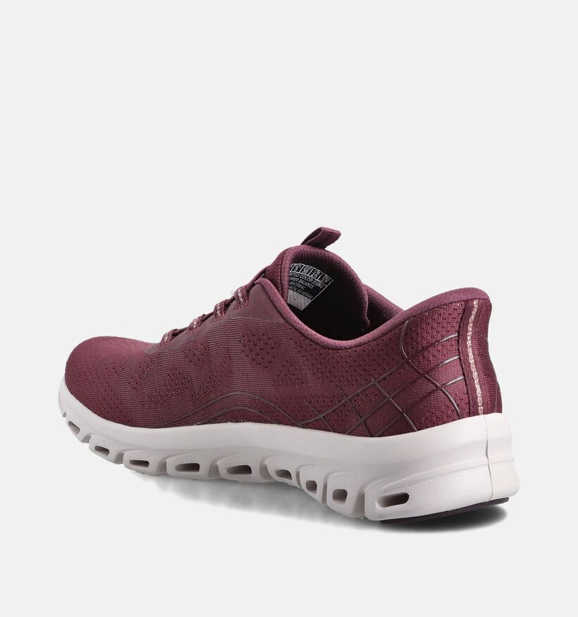 Slip-ins Sportieve sneakers Bordeaux voor dames (360900) - geschikt voor steunzolen