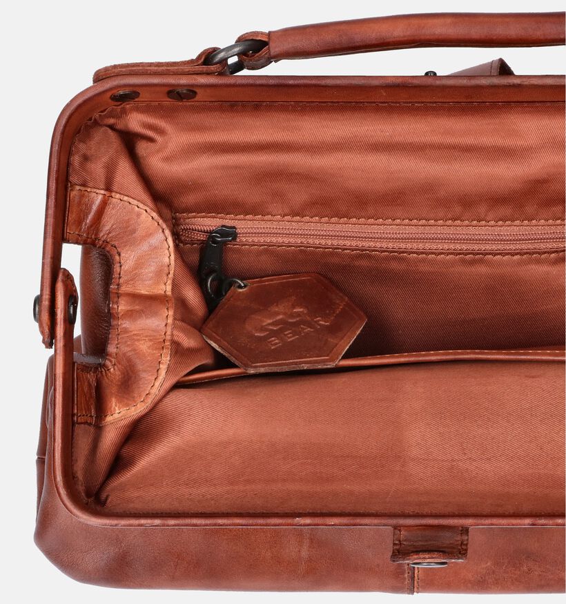 Bear Design Cognac Handtas voor dames (375800)