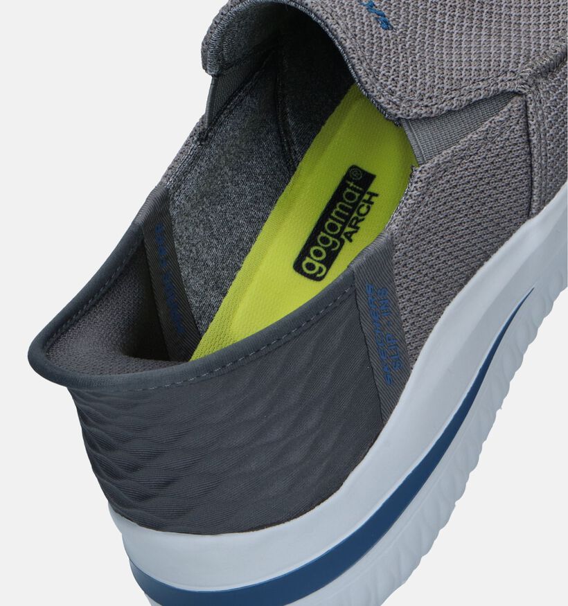 Skechers Delson 3.0 Carbrino Blauwe Slip-ins voor heren (351874)
