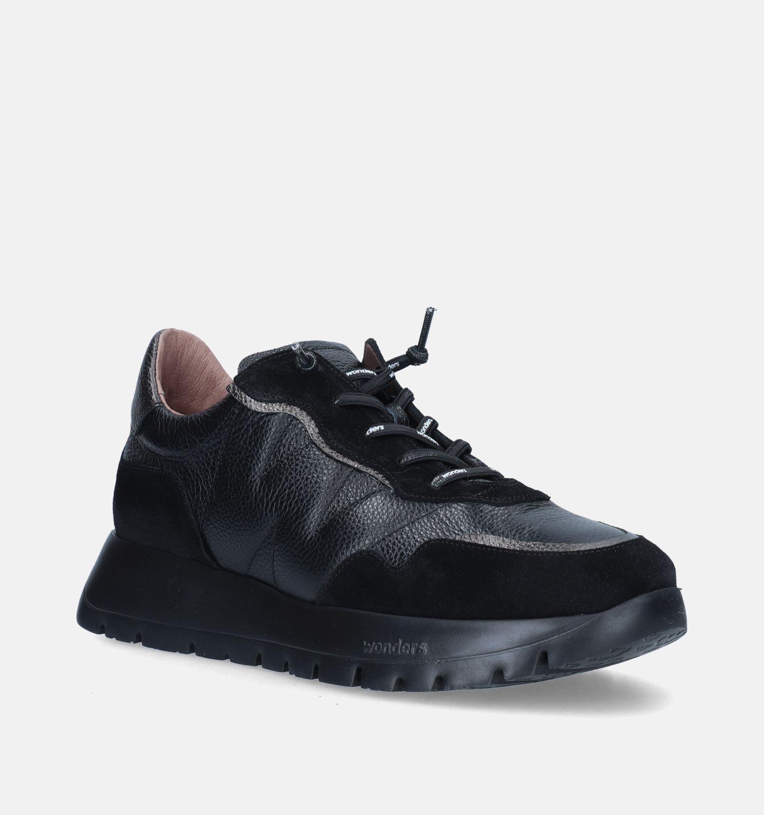 Volledig zwarte sneakers dames 2025