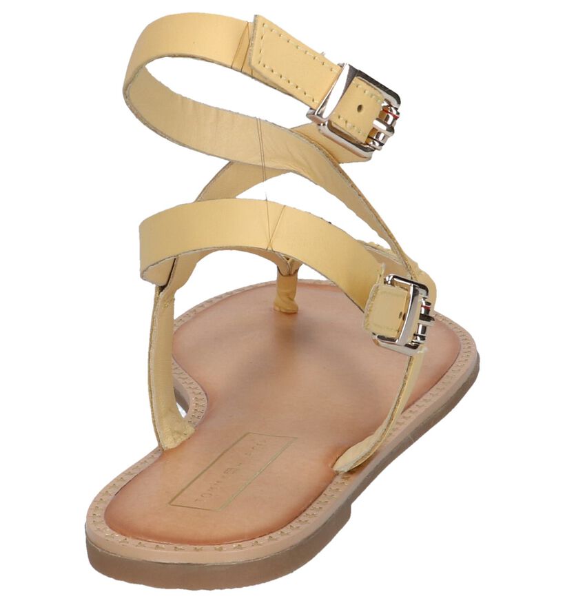 Gele Sandalen Tommy Hilfiger Iconic in leer (241794)