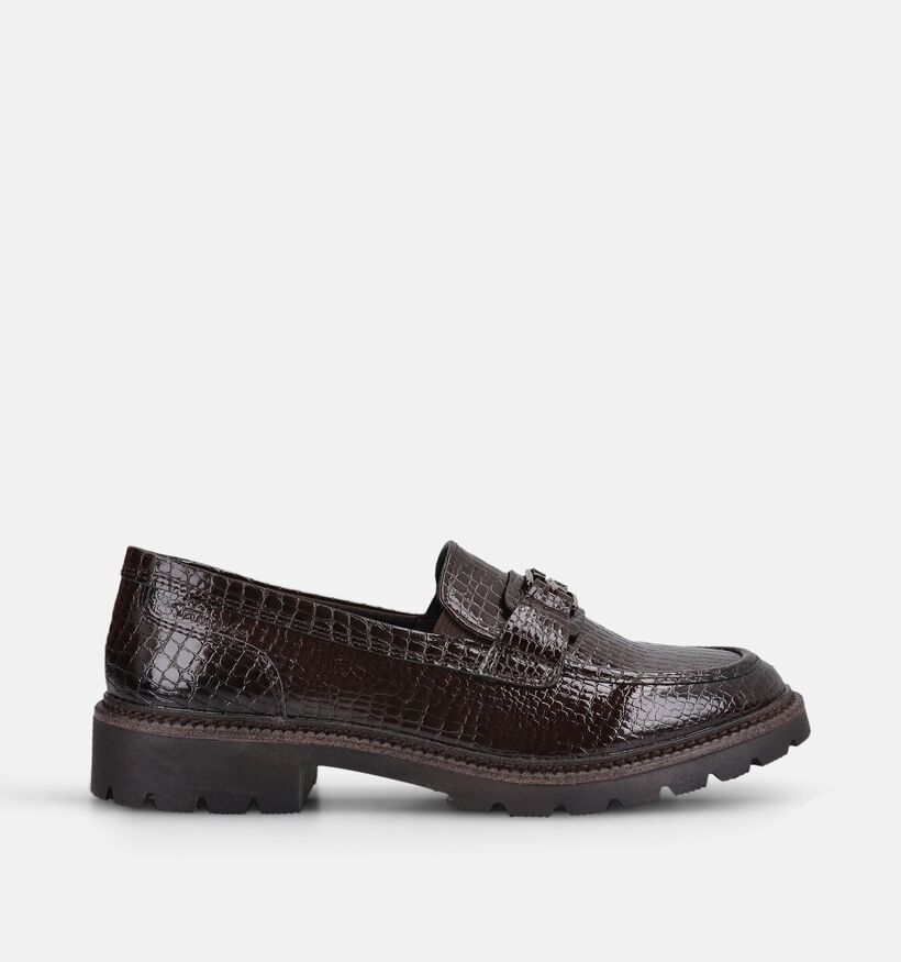 Tamaris Chaussures plates en Brun fonc&eacute; pour femmes (376716)