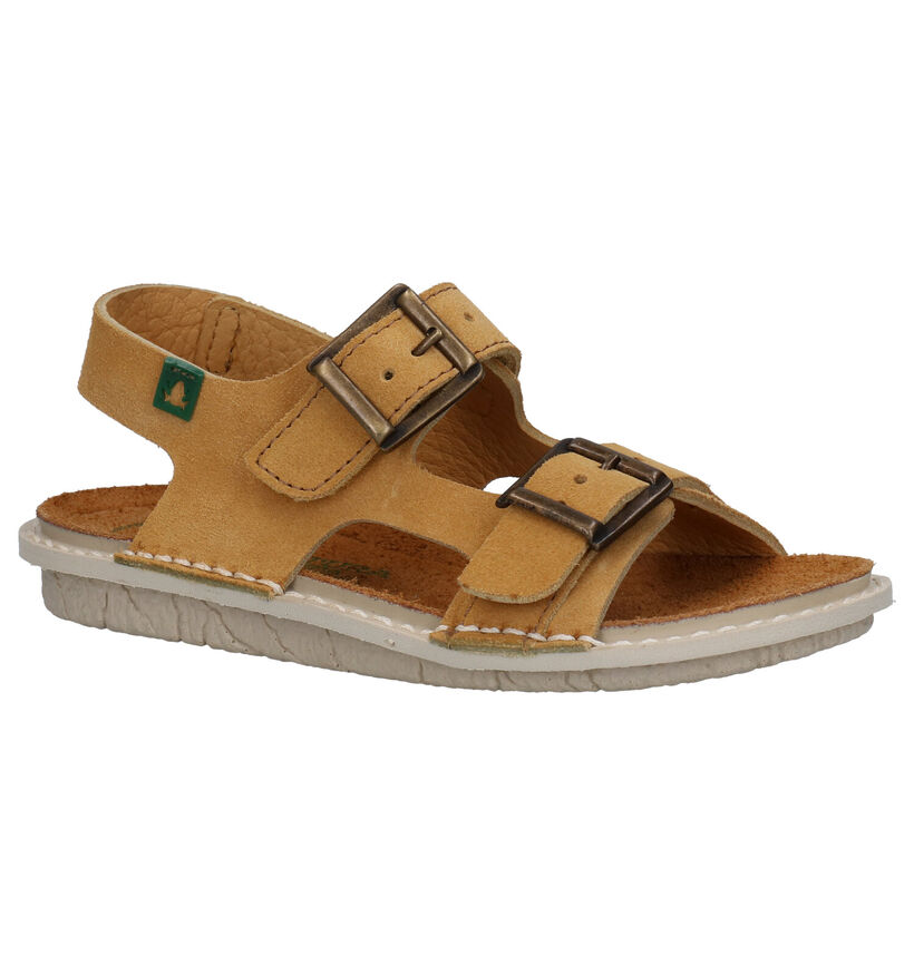 El Naturalista Recyclus Gele Sandalen in nubuck (284413)