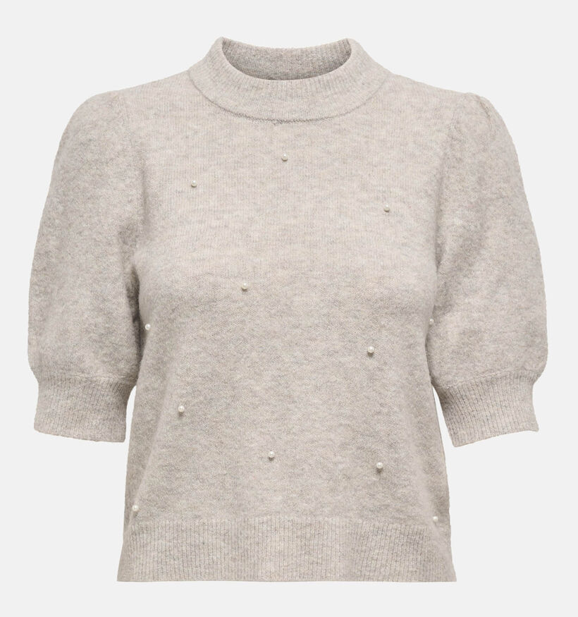 JDY Rue Life Pull en Beige pour femmes (362420)
