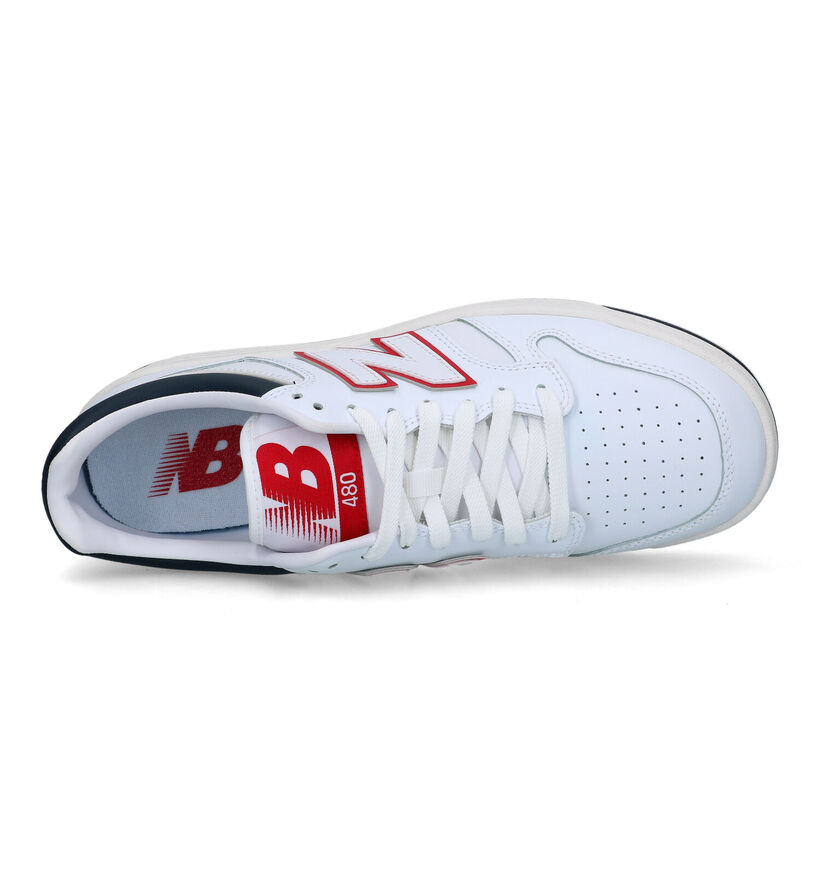 New Balance BB 480 Witte Sneakers voor heren (327254) - geschikt voor steunzolen