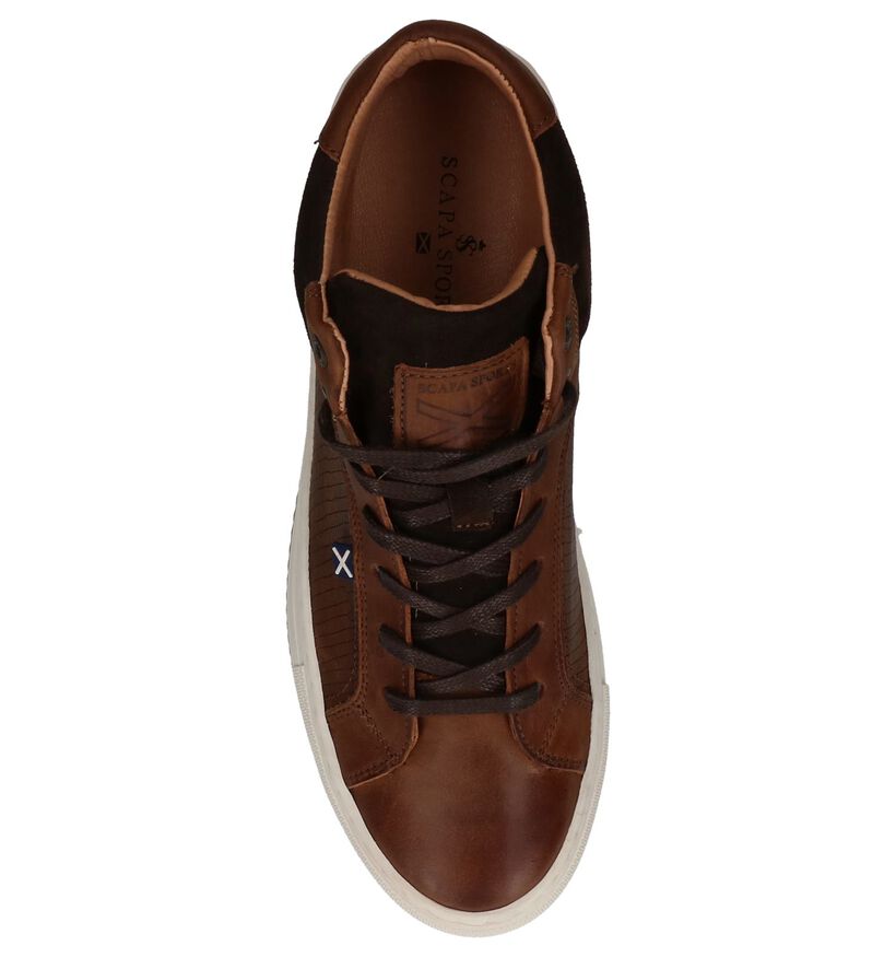 Scapa Chaussures hautes en Marron en cuir (227398)