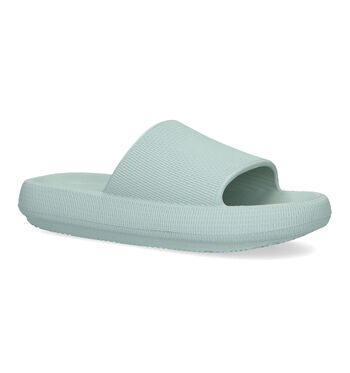 Badslippers groen