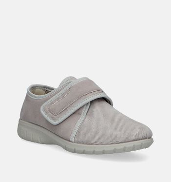 Fischer Chaussures plates Noir/Beige
