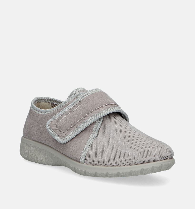 Fischer Beige Comfortschoenen voor dames (347136) - geschikt voor steunzolen